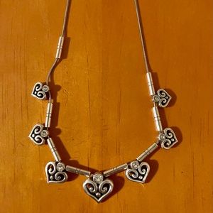 Brighton Heart/Scroll Necklace